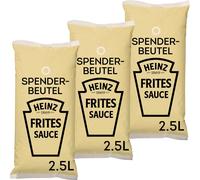 Heinz Frites Sauce Sachet distributeur légèrement crémeux 3 x 2500ml 7500ml