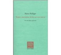 Heinz Holliger Philippe Albera (Auteur)