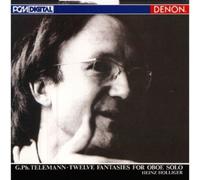 Heinz Holliger - Thlemann: Twelve Fantasies for Oboe [Import]