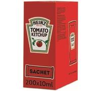 HEINZ Ketchup aux tomates, 10 ml (paquet de 200)