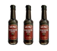 Heinz - Lot 3x Sauce anglaise worcester - bouteille 150 ml