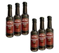 Heinz - Lot 6x Sauce anglaise worcester - bouteille 150 ml