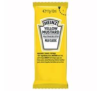Heinz Sachet jaune mustard - 10 ml (200 pièces)