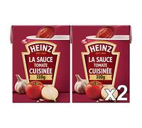 Heinz Sauce Tomate Cuisinee A L'Ail Et Aux Oignons, 2 x 210g