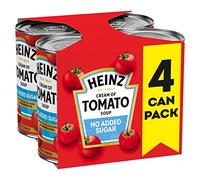 Heinz Soupe à la crème de tomates sans sucre ajouté 4 x 400 g