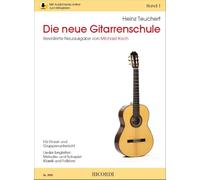 Heinz teuchert : die neue gitarrenschule band 1 - guitare - recueil + enregistrement(s) en ligne