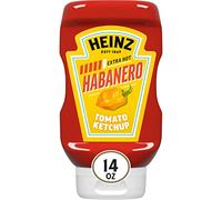 Heinz Tomato Ketchup Blended with Habanero, 14 oz Squeeze Bottle