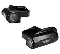 HeinzBikes Nano Clignotants Armatur. Led AVEC FEU POSITION, NOIR