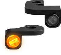 HeinzBikes Nano Clignotants Armatur. Led DYNA 90-17, CHROMÉ