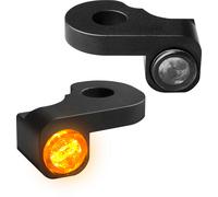 HeinzBikes Nano Clignotants Armatur. Led MODÈLES S 14-17, NOIR