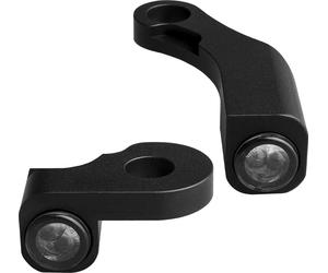 HeinzBikes Nano Clignotants Armatur. Led SOFTAIL 18-20, NOIR