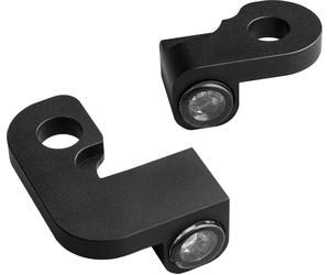 HeinzBikes Nano Clignotants Armatur. Led SOFTAIL 18-20, NOIR