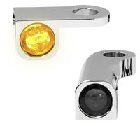 HeinzBikes Nano Clignotants Armatur. Led SPORTSTER 14-20, CHROMÉ