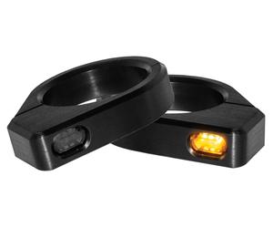 HeinzBikes Zc-Line Clignotant P. Fourche MICRO, 39-41MM, NOIR