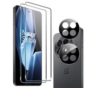 Heioloo 4 pièces Protection écran pour Oneplus 13R 5G, 2 Pièces Protection écran Souple et 2 Pièces Caméra Arrière Protecteur [Film Flexible] [Soft HD TPU] [Clear Anti-Rayures]