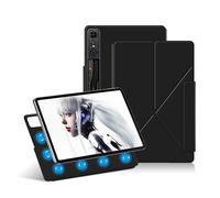 Heioloo Coque pour Tablette pour ZTE Nubia Red Magic Nova, Magnétique Housse Etui de Protection Ultra Slim Housse Étui avec Fonction Support, Noir
