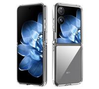 Heioloo Coque pour Xiaomi Mix Flip, Ultra-Mince Ultra-légère Antidérapant PC Transparent Coque, Protection Contre Les Chutes, Ultrafine et Résistante, Transparent