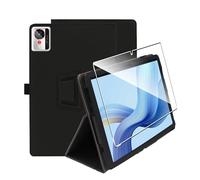 Heioloo Coque pour ZTE Nubia Pad Pro Housse Protection Etui PU Cuir de Flip Case Cover + [1 Pièce] Verre Trempé Protection écran [Veille/Réveil Automatique] [Support Fonction]