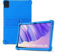 Heioloo Étui pour ALLDOCUBE iPlay60/60 Pro 11" 2024 Tablette Coque arrière en TPU Souple Bumper Housse, Étui de Protection en Silicone Antichoc avec Coins Renforcés - Bleu