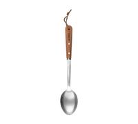 Heirol Cuillère de service en acier inoxydable 34 cm Hêtre