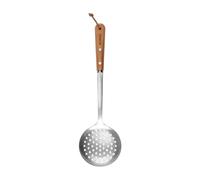 Heirol Écumoire en acier inoxydable 37.5 cm Hêtre