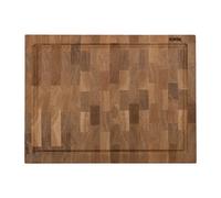 Heirol Planche à découper Heirol en chêne avec gouttière 30x40 cm