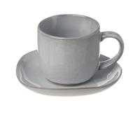 Heirol Tasse avec soucoupe Heirol x Nosse Svelte 12 cl Stone