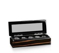 Heisse & Söhne Boîte à Montre Executive 5 - Makassar / Noir