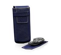 Heisse & Söhne Boite a Montre Mondo Saffiano - Bleu/Blanc