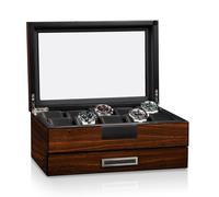 Heisse & Söhne Boîte à montres Monteray 10+ - Noyer