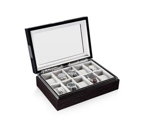 Heisse & Söhne Boîte de Montre avec Fenêtre Executive 10 Quercus