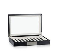 Heisse & Söhne Boîte de rangement des Stylos Monteray 10 - Noir Cendre Satiné