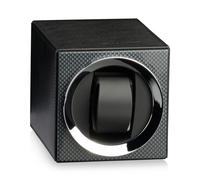 Heisse & Söhne Remontoir Moon - Cuir Marron Laque De Carbone