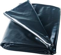 HEISSNER Bâche de Protection 6 x 1 m / 6 m² - Noir - Stärke 0,5 mm