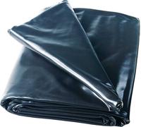 Heissner bâche PVC pour bassin 0,5mm noir 4x4m