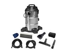 Heissner F638P-00 Aspirateur de boue de bassin en acier inoxydable avec de nombreux accessoires