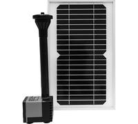 HEISSNER SP550-00 Teichpumpe Solar - schwarz