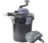 HEISSNER Système de Filtration pour Bassin Aqua Craft Eco HLF3000-00 - 1.500 l/h