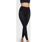 Heist Heist The Cut-Off Nano Footless Opaque Black Tights