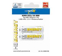 Heitech 04002180 NIMH-ACCU AA 600 mAh HR6 1,2 V