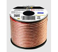 Heitech Câble pour haut-parleur 2 x 2,5 mm Longueur env. 10 m