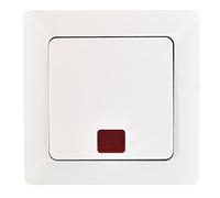 Heitech Interrupteur à bascule avec témoin lumineux UP, AC250 V/10 A IP20