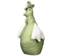 Heitmann DECO 62898 Butoir de Porte, Poule, Plastique, Vert, 16 x 18 x 30 CM