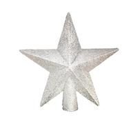 HEITMANN DECO Sapin de Noël en Plastique Argenté 20 x 19 cm