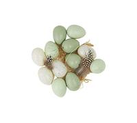 HEITMANN DECO Œufs en Plastique, ca. 4 x 3cm
