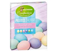 Heitmann Eierfarben - Magie pastel - 6 couleurs d'œufs liquides 1018468 30 ml