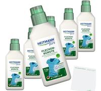 Heitmann Lot de 6 brosses anti-taches pures intensives (6 x 250 ml) + bloc usy