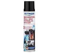HEITMANN Nettoyant pour four, barbecue et verre de cheminée : mousse active pour la saleté tenace - Nettoyant pour cheminée - Bonne adhérence