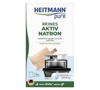 HEITMANN pure Bicarbonate de soude actif pur - Élimine efficacement la graisse, les odeurs et les taches dans toute la maison - 450 g