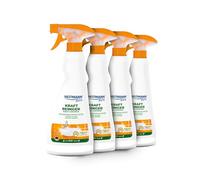 HEITMANN pure Nettoyant puissant pour cuisine et salle de bain - 4 x 500 ml - Parfum orange